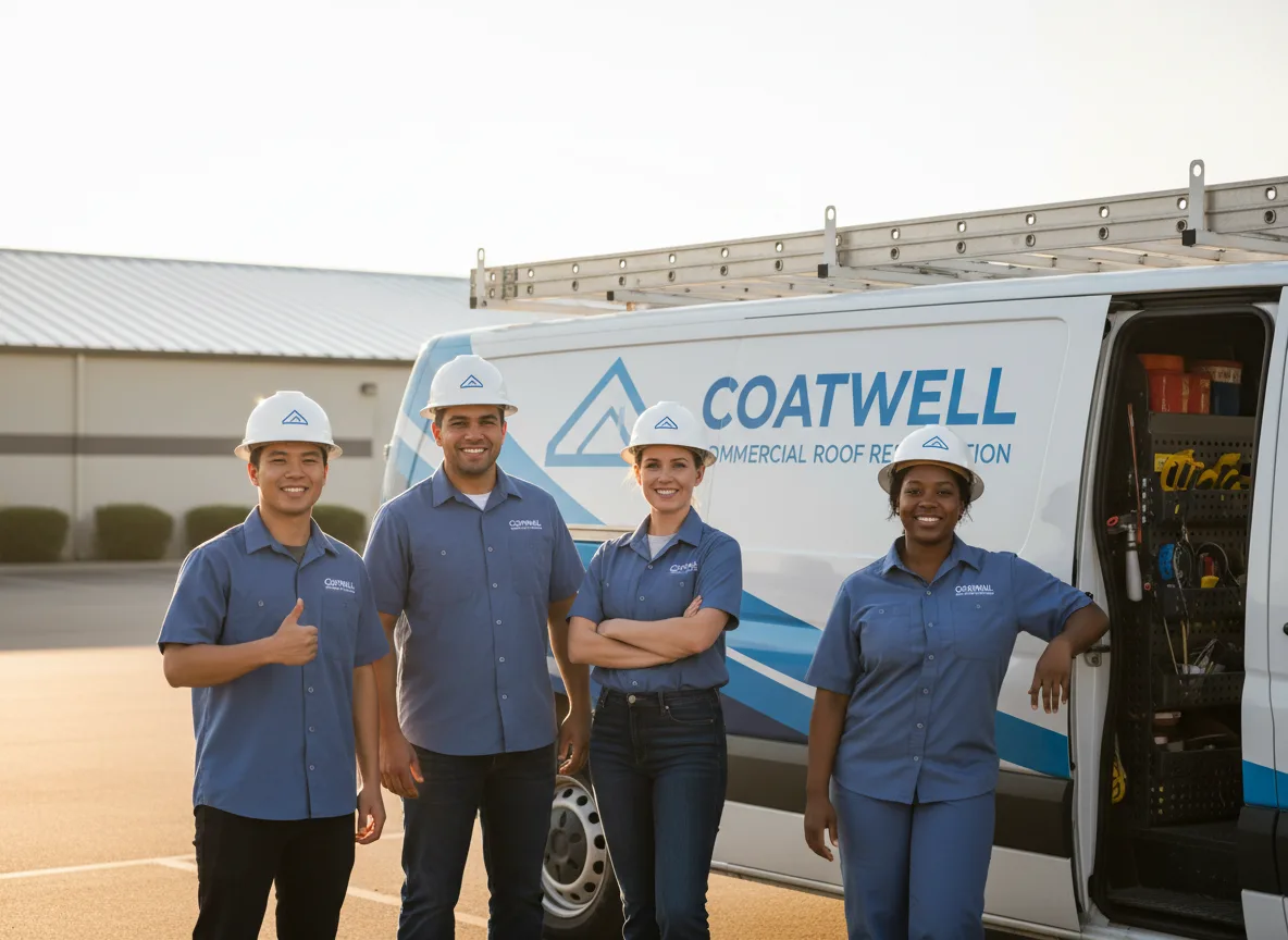 Commercial roof coating company in Dresden, ME